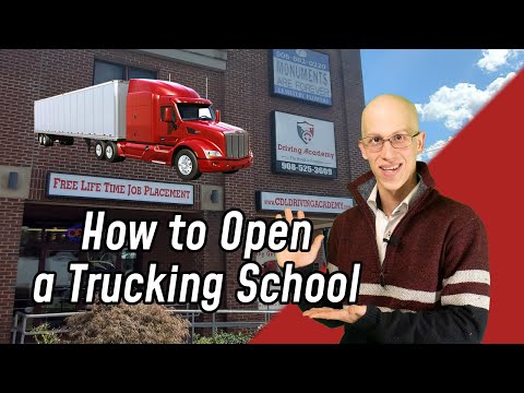 , title : 'How to Open a Trucking School - CDL Driving Academy'