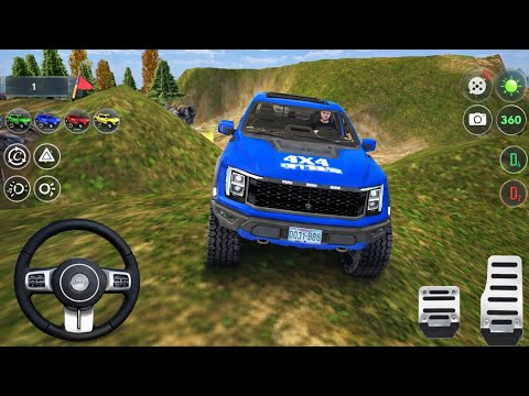 4x4 Offroad Jeep Driving Simulator 3D - Drive SUV 4x4 jeep Offroad Game - Android GamePlay