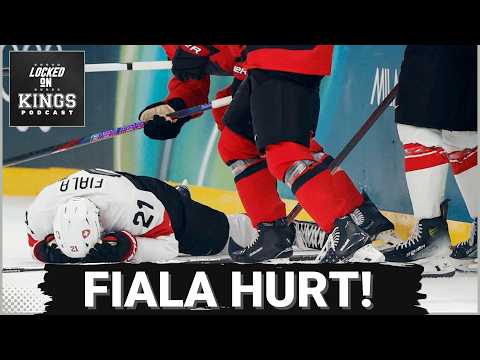 LA Kings' Kevin Fiala Suffers Major Olympic Injury. How will this IMPACT the LA Kings season?
