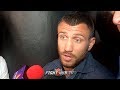 VASYL LOMACHENKO SPEAKS ON BECOMING WBC FRANCHISE CHAMP "I NEED ONE MORE BELT, I WAIT FOR DEC 14TH"