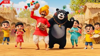 Download lagu Kaalu Madari Aaya | कालू मदारी आया | Dancing Monkey Rhyme for Kids | Jojo Rhymes mp3