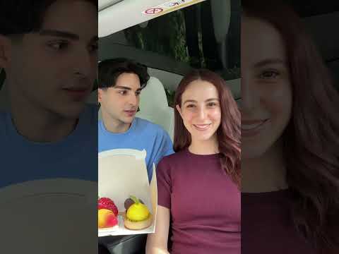 Elif probiert die Früchte✨