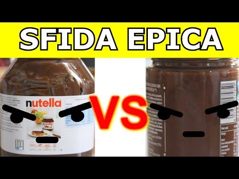 NUTELLA VS PAN DI STELLE EPIC CHALLENGE!