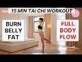 15 Min Tai Chi Workout Burn Belly Fat Improve Full Body Mobility After 50