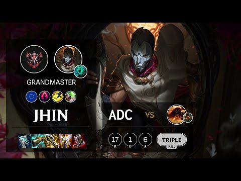 Jhin ADC vs Sivir - EUW Grandmaster Patch 11.6