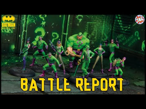 Batman Miniature Game: Battle Report [Riddler vs. Joker]