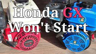 Honda GX200 Won't Start - Spark, Compression, Electrical & Carburetor Test