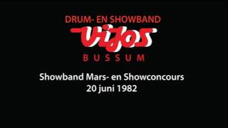 ViJoS Showband Mars- en Show Concours 20 juni 1982 onbekende locatie