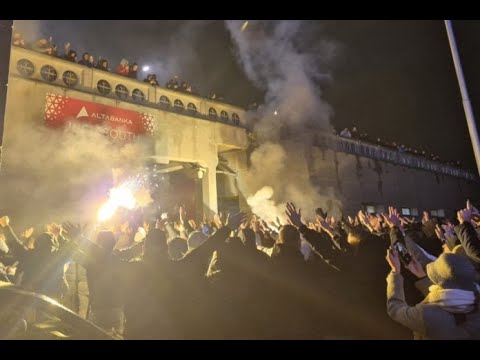 Pratimo dešavanja ispred Arene pred meč Partizan - Bajern I SPORT KLUB Košarka