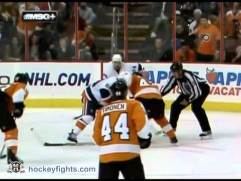 Briere Crosschecks Nielsen, DiPietro Wants a Flyer