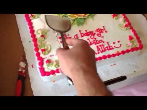 Habiba's cake before it got eaten!