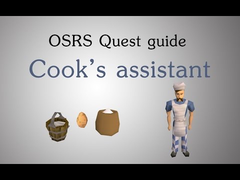 [OSRS] Cook's assistant quest guide