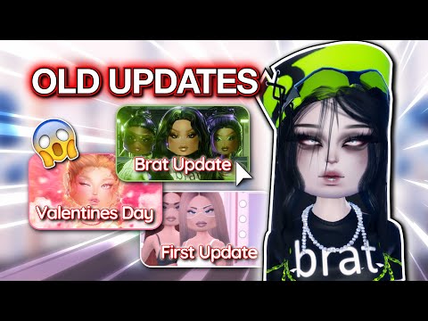 I Got Access to EVERY OLD Dress To Impress Update?! + I Was in DTI REWIND!!!