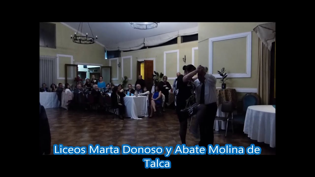 SILVIA FUENTES Y MANUEL LÓPEZ EN BRILLANTE PRESENTACIÓN DE TANGO, ENCUENTRO DE EXALUMNOS