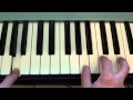 How to play Stay by Rihanna on piano 