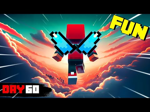 EPIC Minecraft ELYTRA Flying Challenge!! 😲