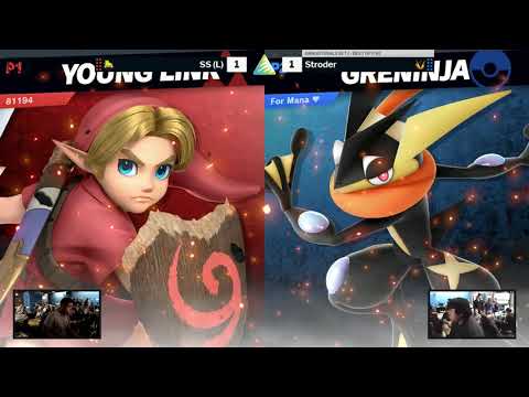 Ascension II Grand Finals - Stroder (Greninja) vs SS (Young Link, Inkling)