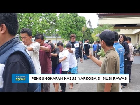 SATRESNARKOBA POLRES MUSI RAWAS UNGKAP 98 KASUS NARKOBA