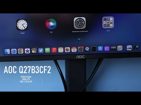AOC Q27B3CF2 | Recenzja - dobry biurowy monitor z USB-C!