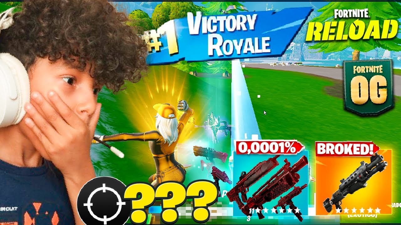 PRODIGY! OG FORTNITE RELOAD HIGI LEVEL GAMEPLAY MOUSE AND KEYBOARD