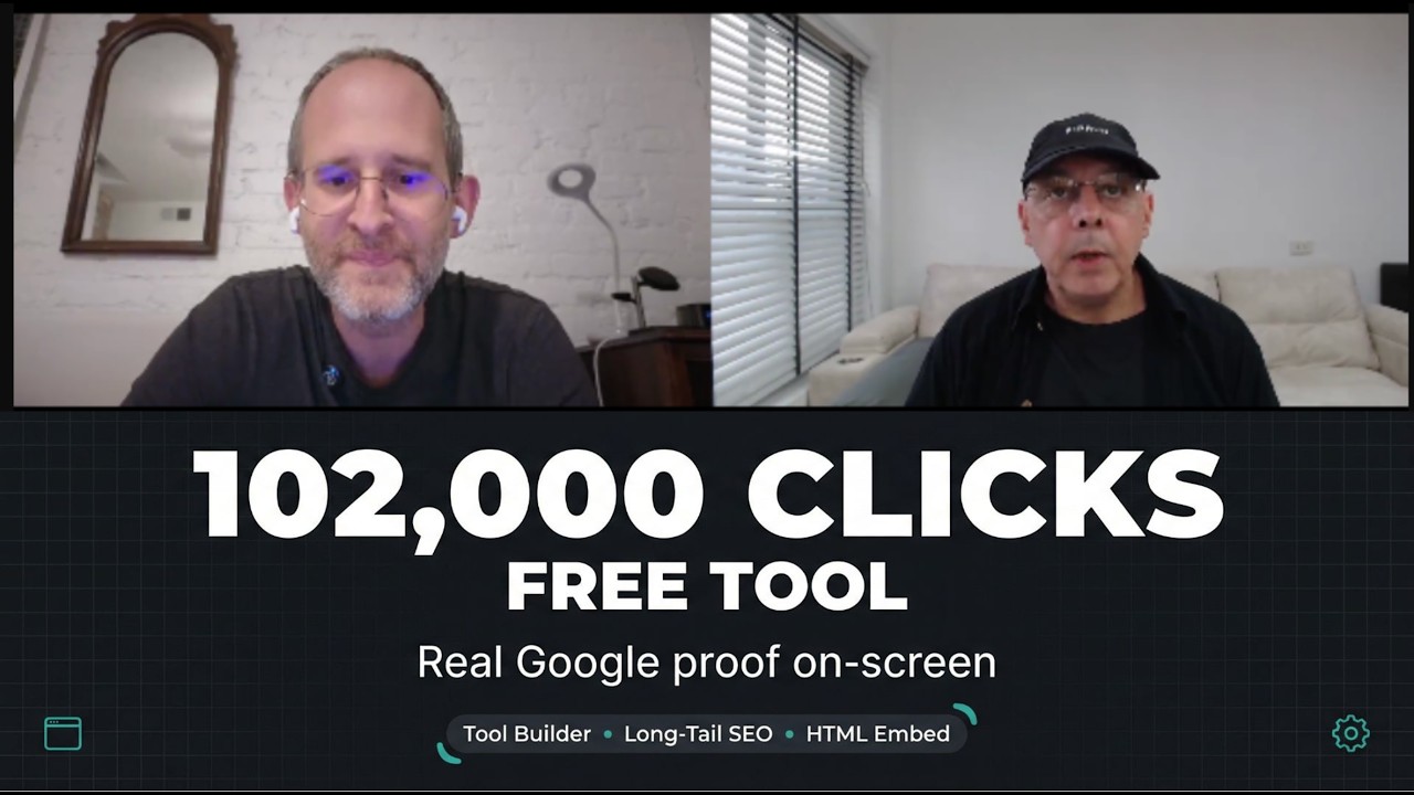 He Got 102,000 Google Clicks From One Free Tool (Real Proof)