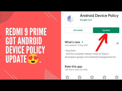 #shorts #redmi9prime, #poco Got New🔥 Android Device Policy update in #India 🇮🇳 || 🔴Live updating.