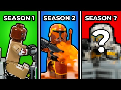 I Built Every Season of Clone Wars in LEGO