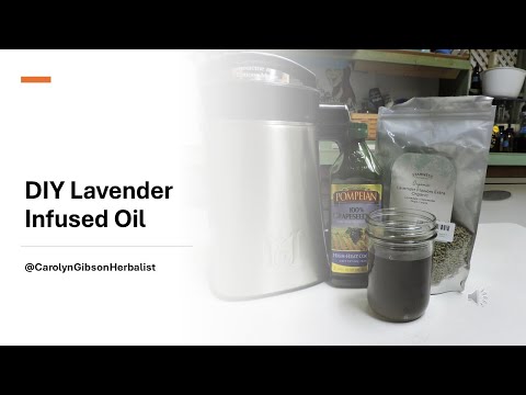 Make Lavender Infused Oil in hours not weeks with the magical Butter Machine