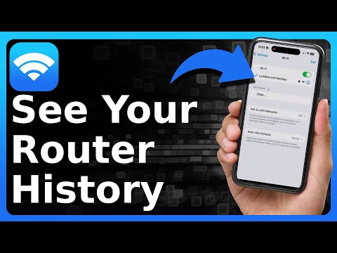 How To See Router History On Phone