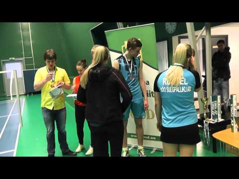 EMSL Jõud MV sulgpallis, autasustamine, 15.03.2015, Tallinn