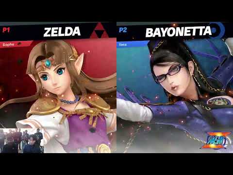 WaveDash 2023 top24 - ven (Zelda) Vs. Lima (Bayonetta) - SSBU Tournament