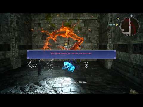 FINAL FANTASY XV - Level 84 Daemonwall Boss Fight l Epic Boss Battle Gameplay