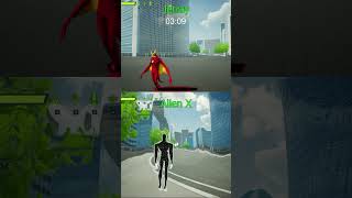 Download lagu Jetray vs Alien X Speed Test! Ben 10 Fan Made Galvan Game mp3