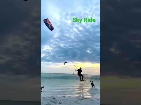Let's fly the sky #Adventure #Sea #Shorts #Parasuit Ride #Shortsfeeds #Water love #Skyride #shorts