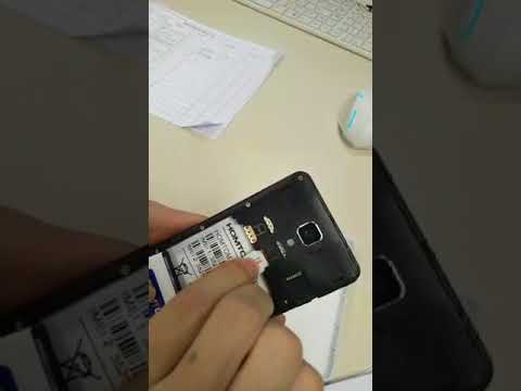 HT26 how to open the back cover and insert SIM card
