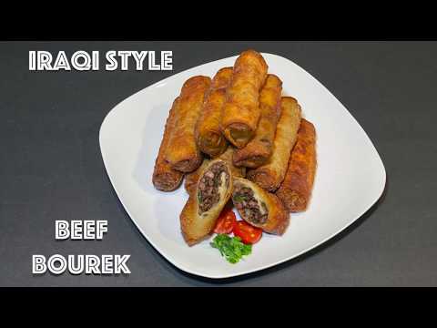 Iraqi Style Beef Bourek | How to make Iraqi style beef bourek | Spices & More