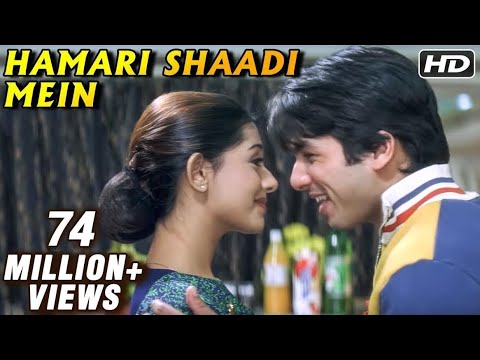 Shahid Kapoor & Amrita Rao in Hamari Shaadi Mein - Vivah