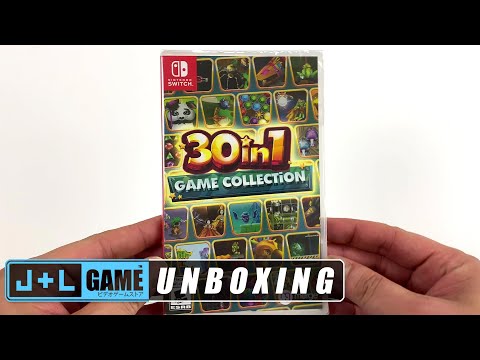 30 in 1 Game Collection Unboxed for the Nintendo Switch with Gameplay and Commentary