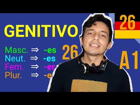 GENITIVO explicado FÁCIL Y RÁPIDO con ejemplos - Aprender Alemán (Lección 26)