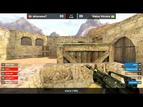 Na`Vi vs whoname @dust2
