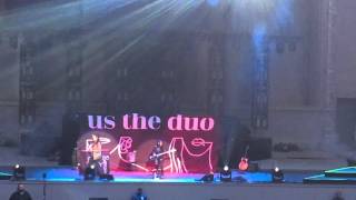 Us the Duo - 'Til the Morning Comes (LIVE on World Tour 2016 with Pentatonix!)