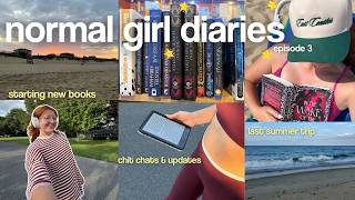 normal girl diaries ep:3🌟 life updates, beach trip, new books, etc