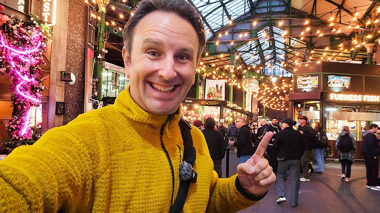 A traveler unravels the culinary wonders of Borough Market.