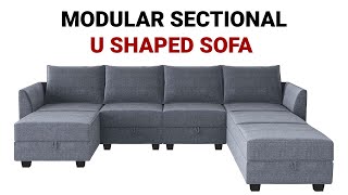 HONBAY Modular Sectional U Shaped Sofa Review and Buying Guide