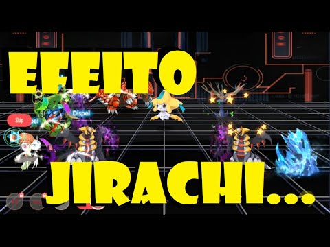 O Efeito🦇Jirachi🐉MegaMon Global! 14/12