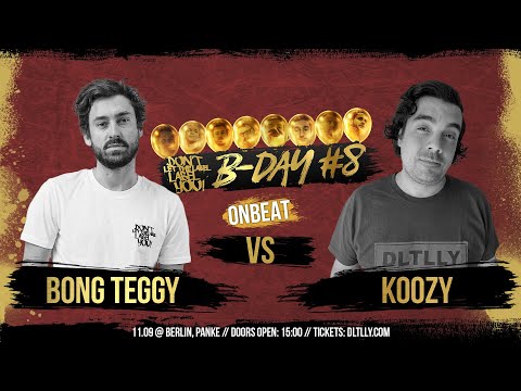 Bong Teggy vs Koozy