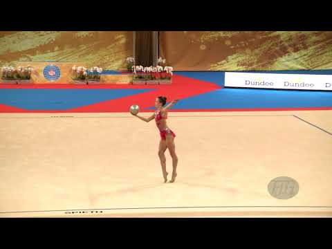 BOZIC Laura (CRO) - 2018 Rhythmic Worlds, Sofia (BUL) - Qualifications Ball