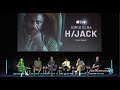 Apple TV+'s HIJACK press conference with Idris Elba, Archie Panjabi, Max Beesley, George Kay, & Jim