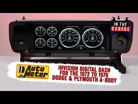 InVision Digital Dash for the 1972 to 1976 Dodge & Plymouth A-Body - Features and Benefits
