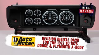 In the Garage Video: AutoMeter Products InVision Digital Dash